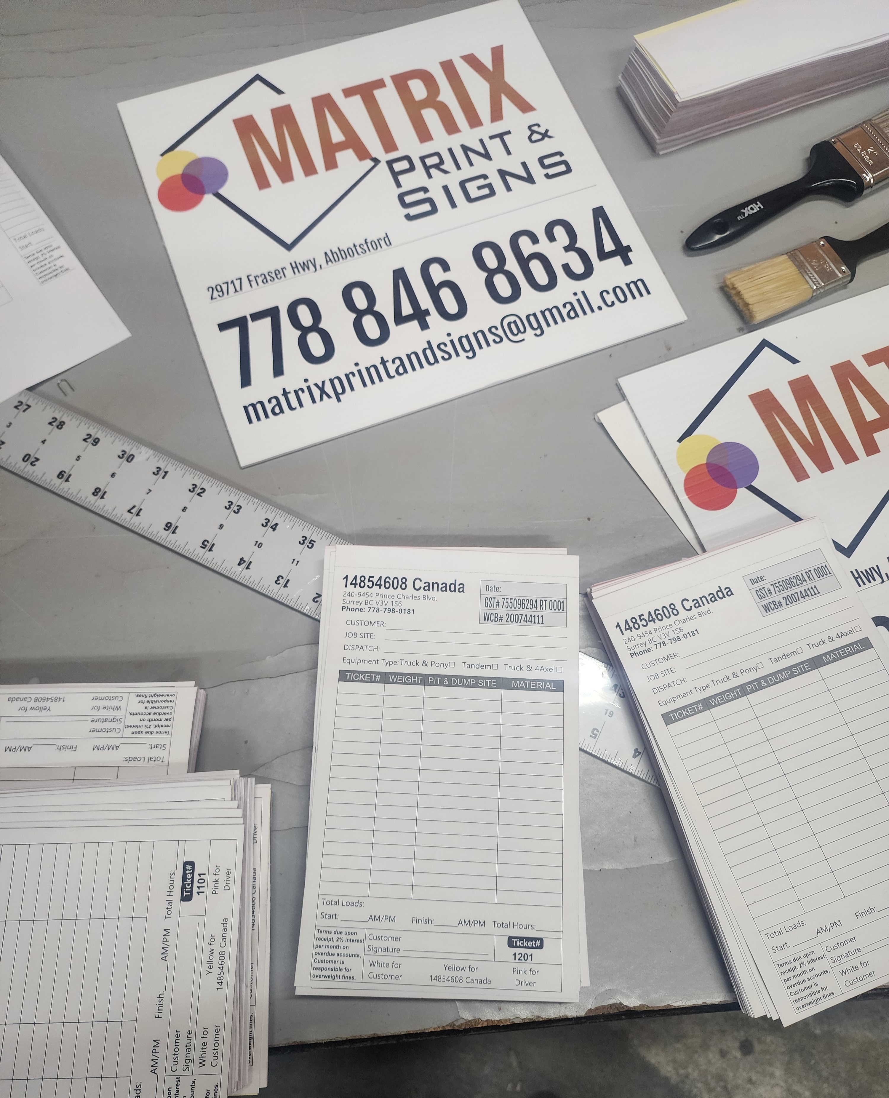 Invoices & Bill Books